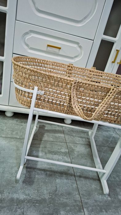 Kosz mojżesza bujaczek clair de lune biały