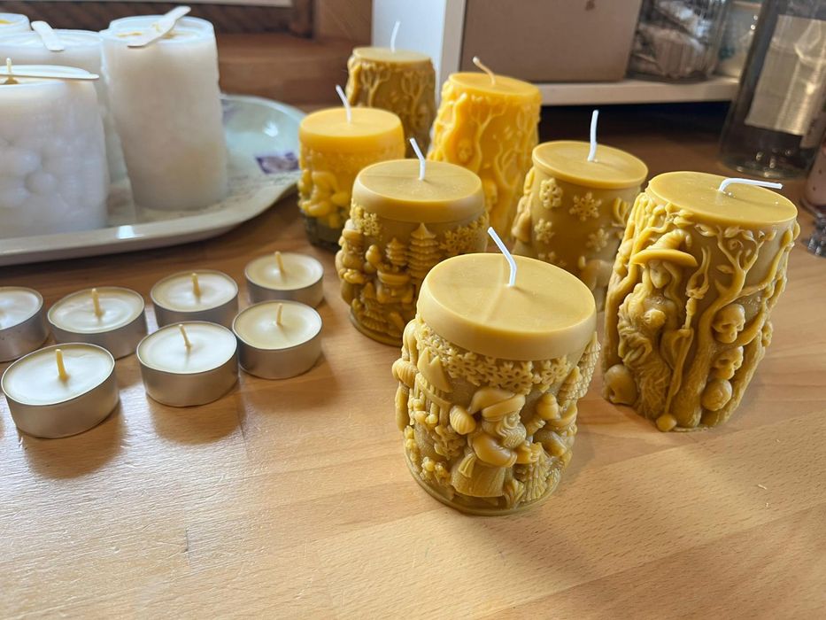 Wyjątkowe Świeczki z Wosku Pszczelego – Idealne na Halloween!