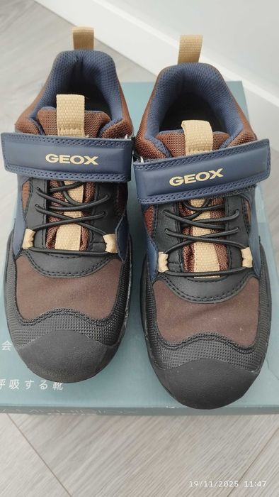 Sapato J N savage Geox - Impermeável, Tamanho 35