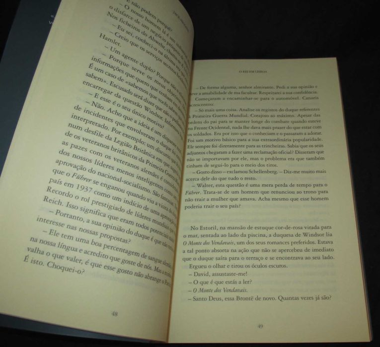 Livro O Rei em Lisboa Jack Higgins