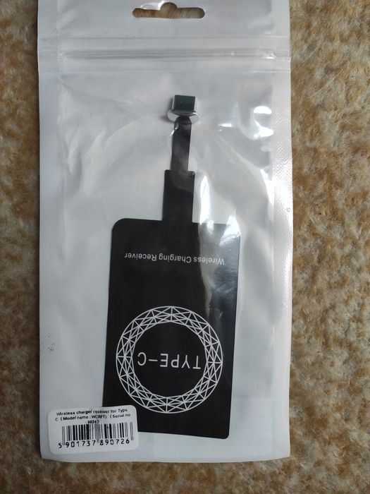 Adapter ładowarka indukcyjna typ C