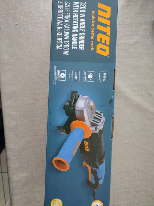 Szlifierka kątowa niteo 1200 wat