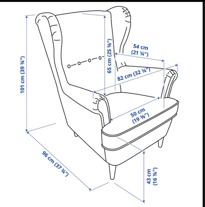 Poltrona Strandmon ikea