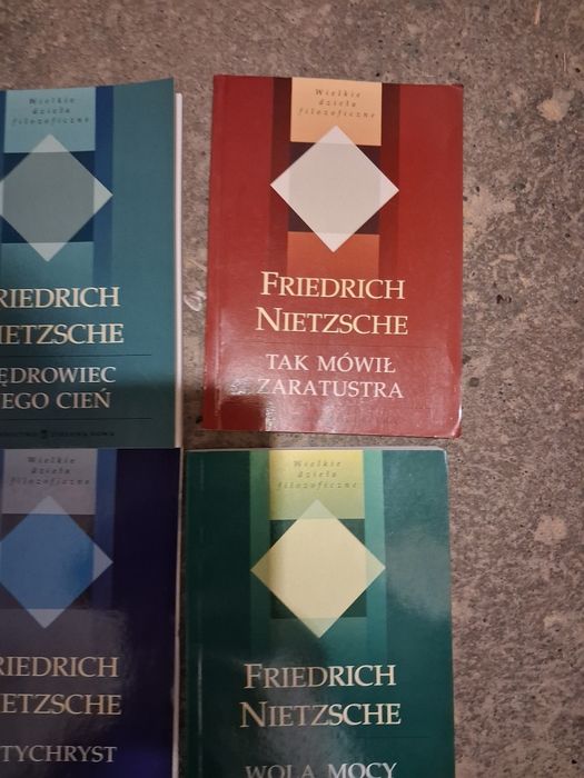 Zestaw ksiązek F.Nietsche 6szt