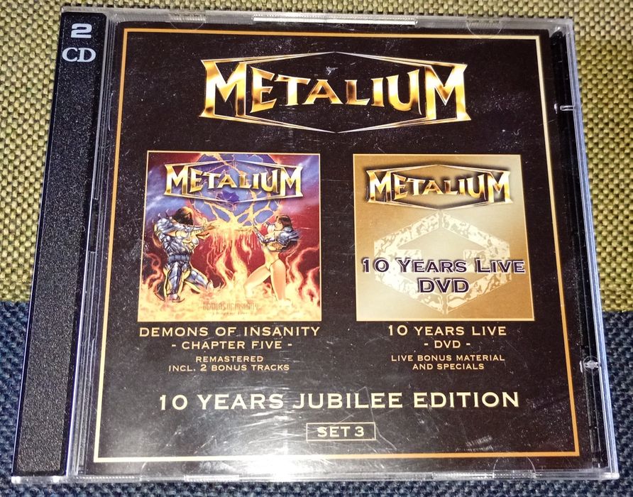 Metalium - 10 Years Jubilee Edition (Set 3) CD Heavy Power Metal