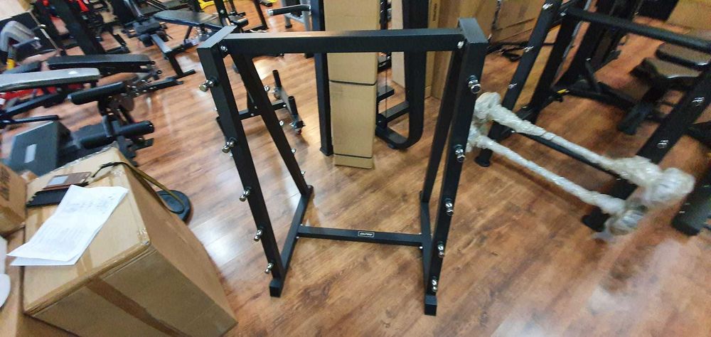 Stojak Kwadratowy Profil na Sztangi Modułowe Stałe Siłownia Fitness