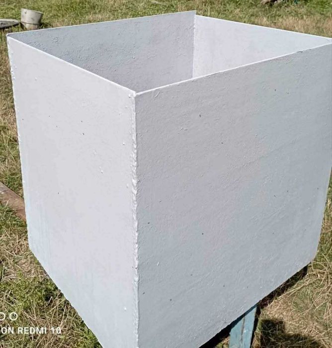 Ємність з металу, бак металевий, для сипучих, рідини