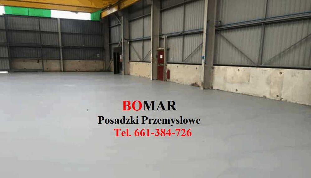 Posadzki betonowe przemysłowe oraz z mixokreta