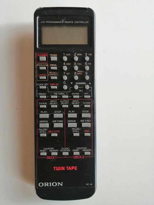 pilot do magnetowidu orion twim tape pilot