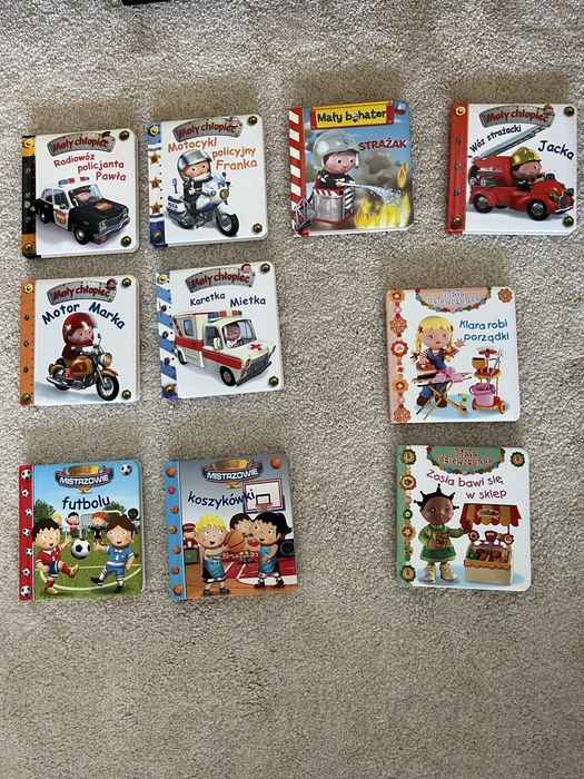 Zestaw książeczek z serii Mały chłopiec + gratisy