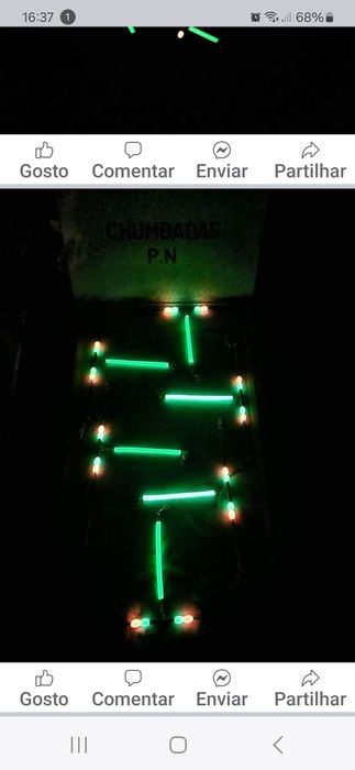 Uerfes , normais ou fotoluminecentes .