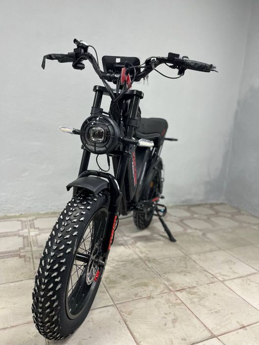 Електрофетбайк Corso Vulcan 1200 ват 2 акб 48v 18 ah