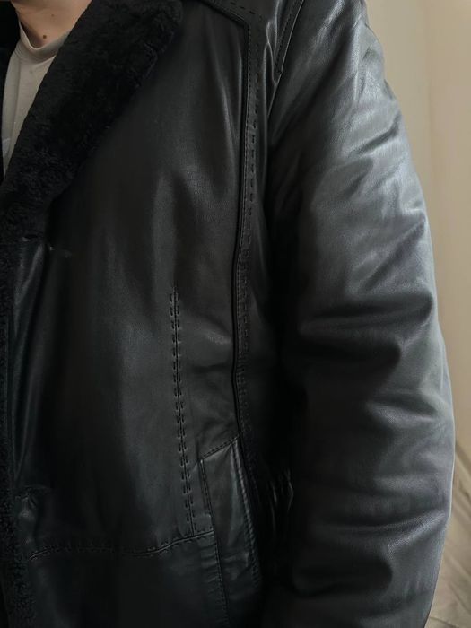 Чоловіча шкіряна дублянка Imparator Pelle (Розмір 3XL)