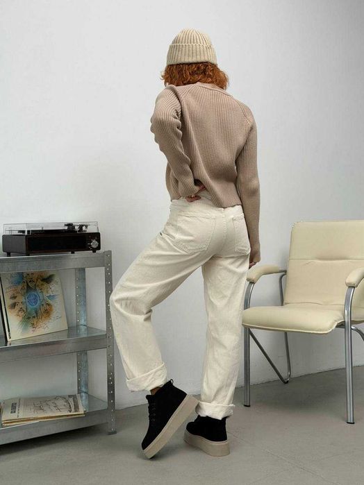 Жіночі зимові кросівки-черевики чорні, на хутрі, 36-41, замшеві