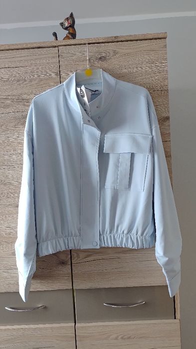 Bluza katanka niebieska rozpinana mwgi nowa