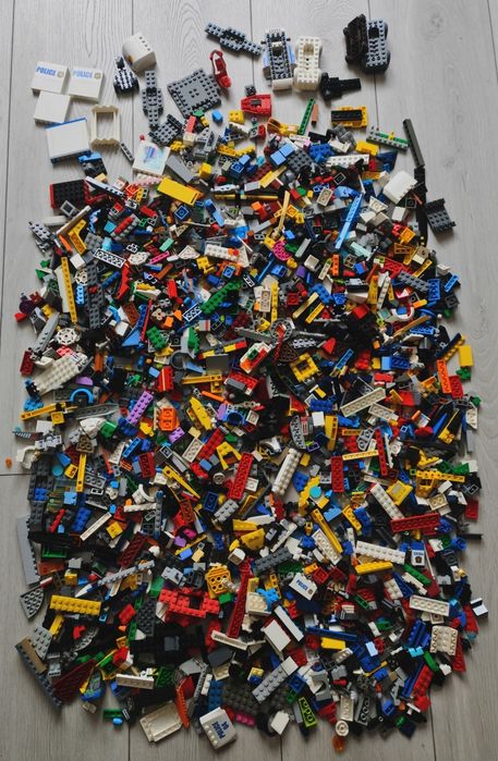 Lego City, Minecraft mix (miks) 2.5kg kolorowych klocków