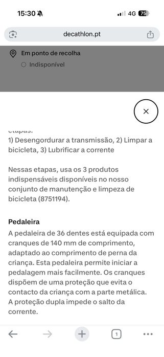 Bicicleta criança