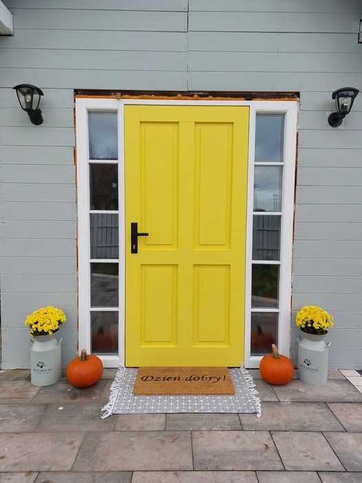 Drzwi zewnętrzne  dębowe_ dostawa GRATIS!_ CZYSTE POWIETRZE_montaż