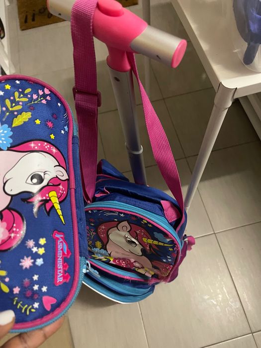 Conjunto mochila/ Trole