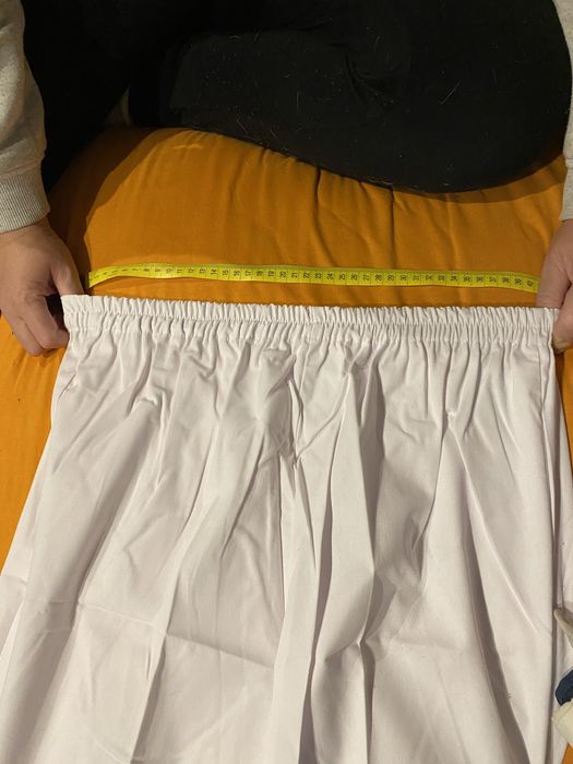 Spodnie medyczne nowe białe 36