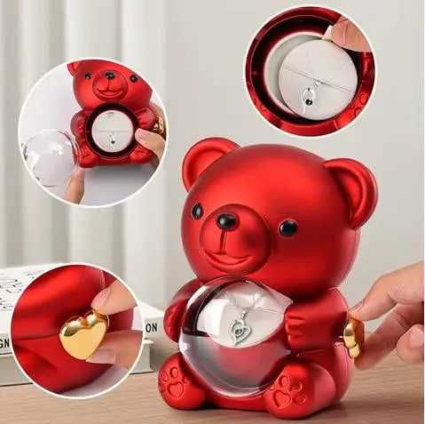 Скринька для прикрас +троянда +кільце +підвіска Шкатулка для украшений