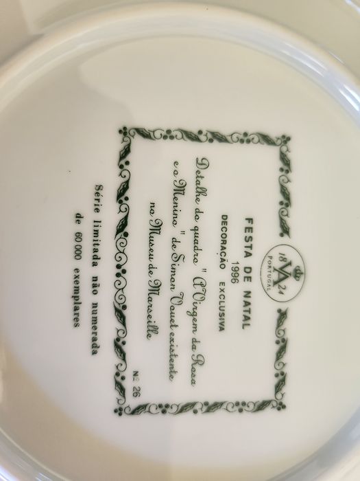 4 pratos decorativos