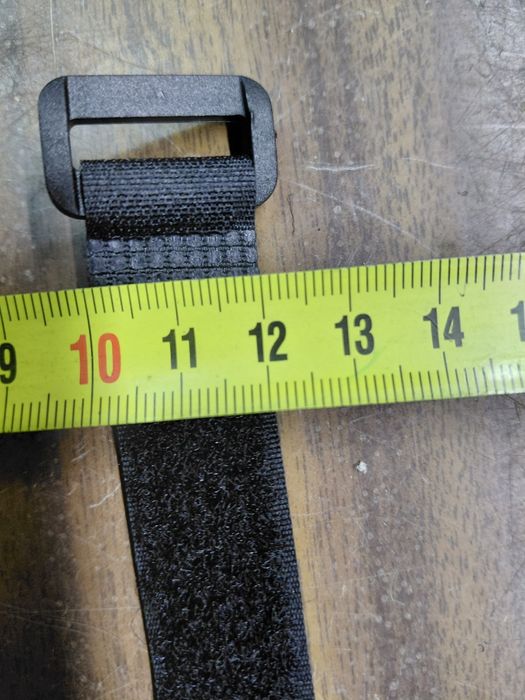 Pack 10 un. Cinta com velcro e fivela