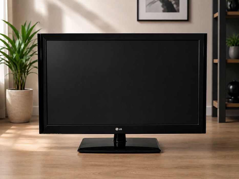 LG 42LD565 42" Full HD – sprawny, zadbany, z podstawą, bez pilota