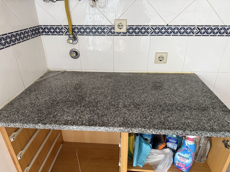 Bancada Cozinha Granito Cinzento