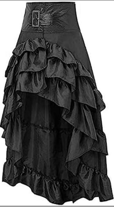 Zestaw Gorset CHARMIAN gotycka spódnica -L