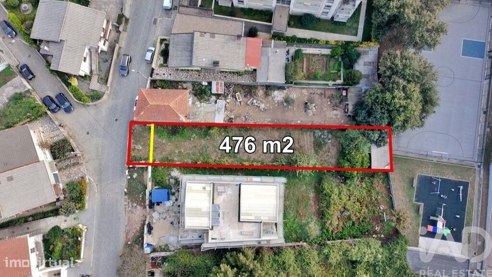 Terreno para construção T3 em Moreira de 285,00 m2