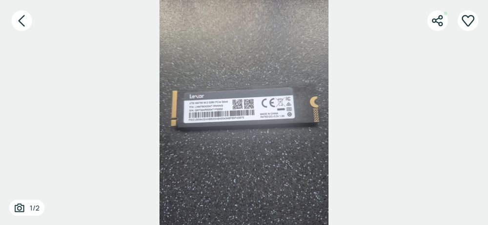 Lexar NM790 4TB M.2 PCIe 4.0 NVMe – 4TB