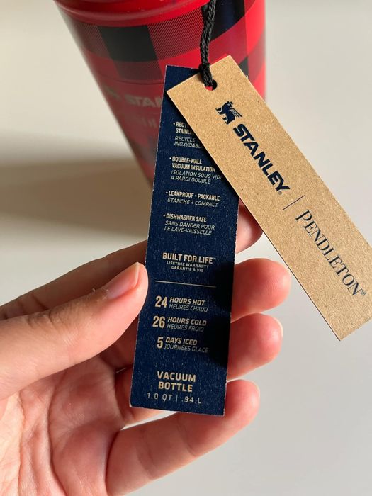 Термос Stanley 1 л Legendary Classic bottle Pendleton