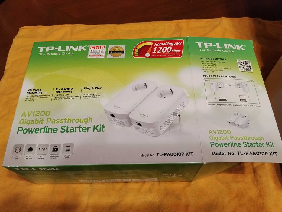 TP-LINK Powerline Gigabit AV1200