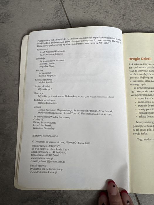 Podrecznik do religii Jezus jest z nami klasa 3