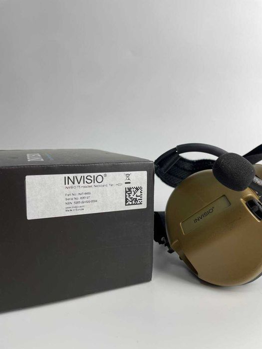 Навушники Invisio T5 Tactical Communication Headset, SingleComm