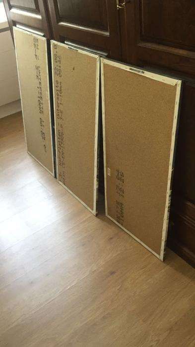 3 quadros triptico LAS VEGAS impressão acrílica sobre tela 120cmx80cm