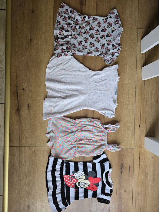 Ubranka na lato dla dziewczynki roz 86/92