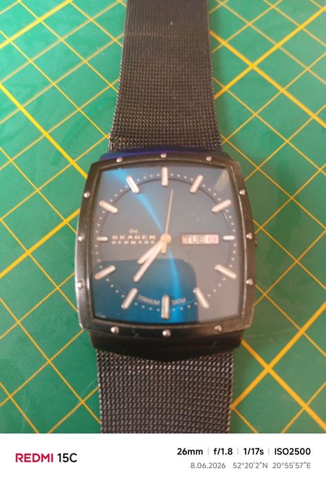 Zegarek skagen titanium