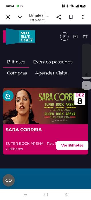 Sara Correia 08/12/26 - 70€