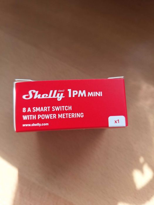 Shelly 1PM Mini 3rd Gen64551123224449121