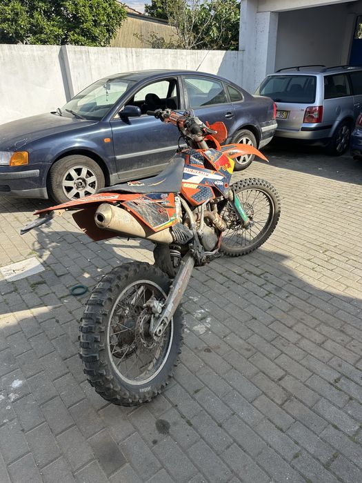 KTM 450 matriculada