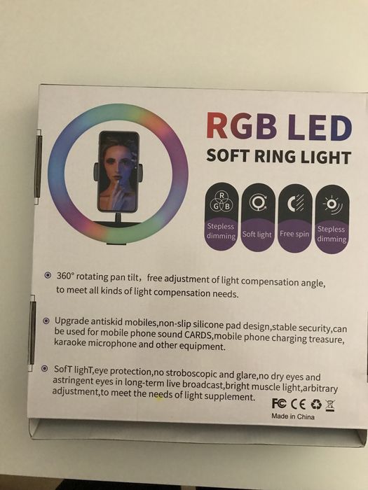 Lampa pierścieniowa do selfie