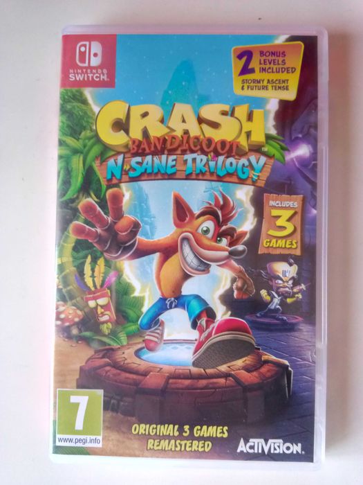 Crash Bandicoot: N. Sane Trilogy - Nintendo Switch - Game - Shipped Within 24 Hours64740454316930120