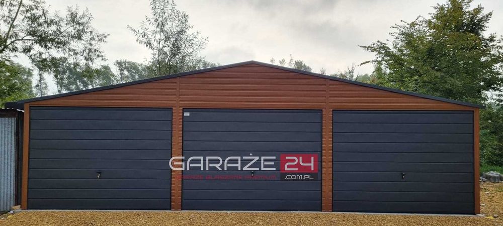 Garaż blaszany PREMIUM 9x6m*profil OCYNKOWANY *jakość*MAZOWIECKIE*