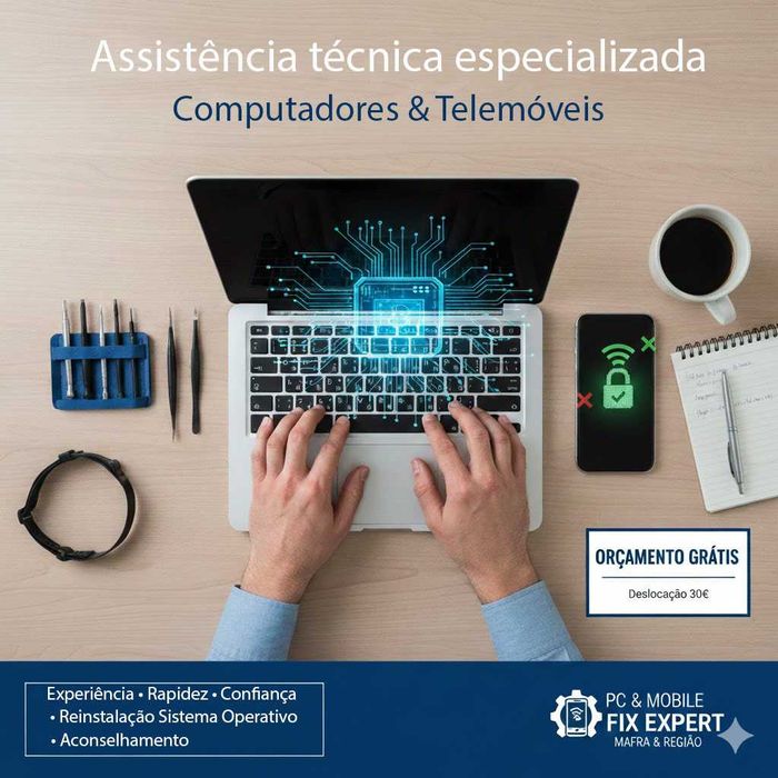 Assistência Técnica Pc's e Telemóveis