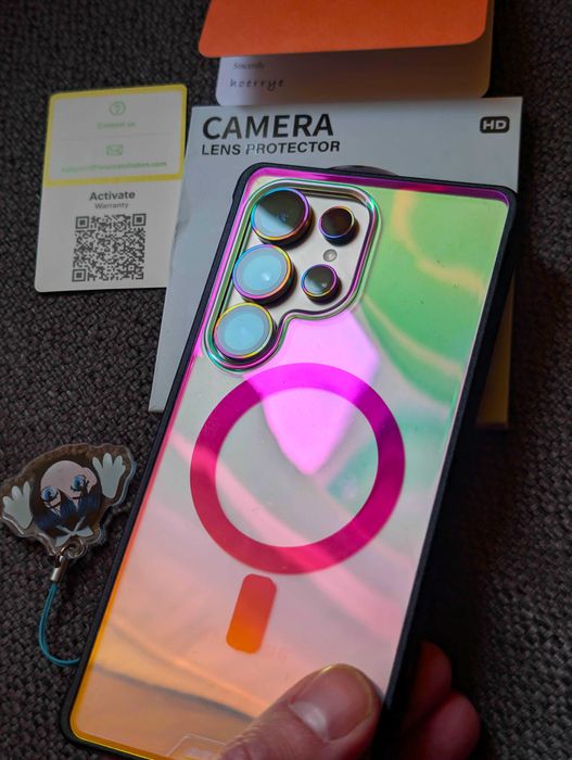 Чехол Mous к Samsung Galaxy S25 Ultra, новая модель Mous "Clarity 3.0", с Magsafe
