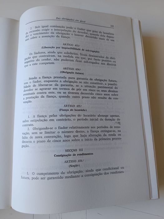 Código civil - Antunes Varela