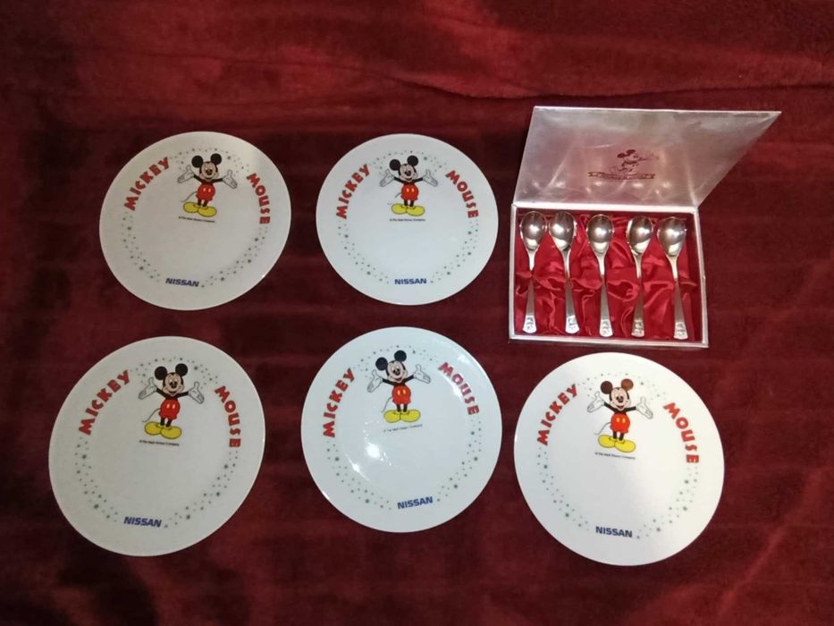 Nissan/Disney Raríssimo Conjunto Loiça Talheres
