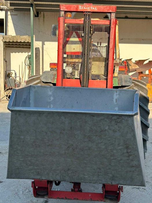 Porta Paletes com Balde de vindima